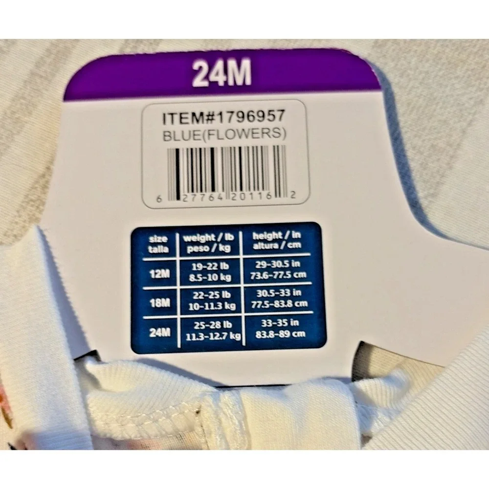 Pekkle 2-pack Sleepers - Cherries & Flowers - 24M - NWT